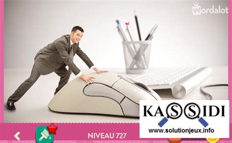 Wordalot niveau 727 Solution et réponse .